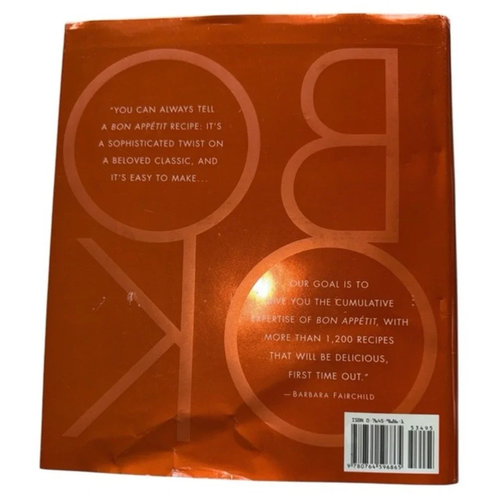 The Bon Appetit Cookbook - Fairchild,‎ Barbara Illustrated Hardcover